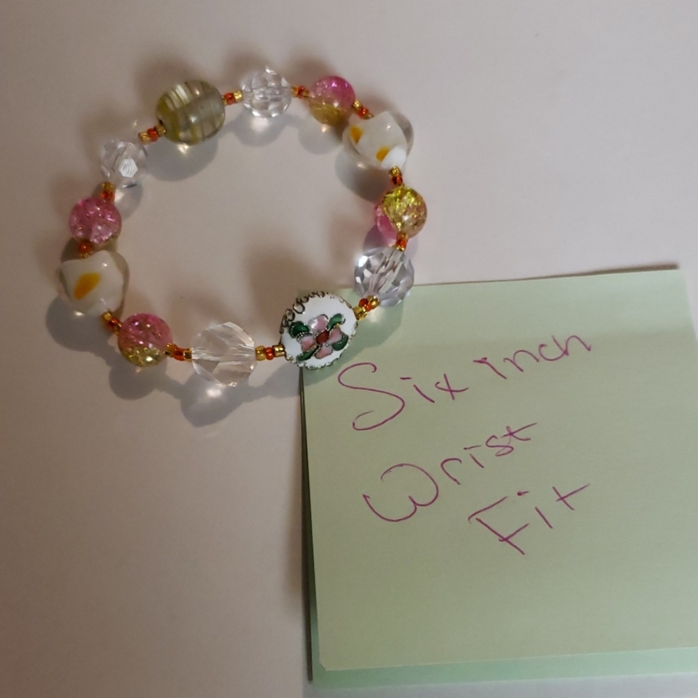 6 inch wrist stretch bracelet